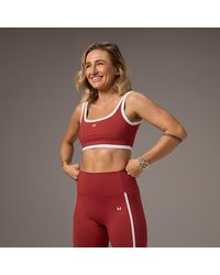Mp - Reggiseno Sportivo Con Scollo Quadrato A Contrasto X Tatiana - Lyst