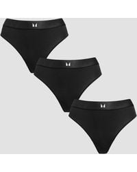 Mp - Mid Rise Thong (3 Pack) - Lyst