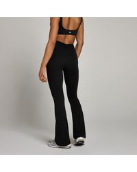 Mp - Teo Ruched Front Flared Leggings - Lyst