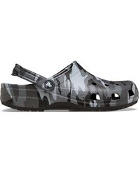 Crocs™ - Classic Camouflage Clog Blk/Sgy-/Slate - Lyst