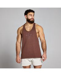 Mp - Canotta Lavata Con Spalline Strette E Grafica Origini Da Uomo - Lyst