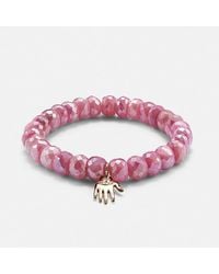 Sydney Evan - 14Kt Bracelet With Moonstones And Diamonds - Lyst