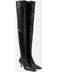 Proenza Schouler - Faux Leather Over-The-Knee Boots - Lyst