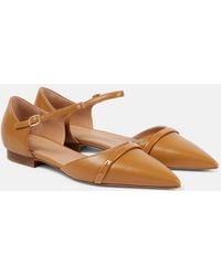 Malone Souliers - Ulla Leather Flats - Lyst