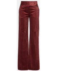 Dorothee Schumacher - Twisted Structure Corduroy Flared Pants - Lyst