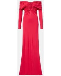 Christopher Esber - Arced Palm Cutout Gathered Gown - Lyst