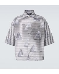 Jacquemus - Plage Striped Cotton Bowling Shirt - Lyst