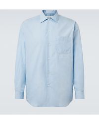 Umit Benan - Weekend Cotton Poplin Shirt - Lyst