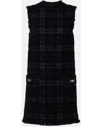 Versace - Minikleid Medusa '95 Aus Tweed - Lyst
