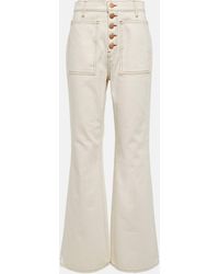 Ulla Johnson - Lou High-rise Flared Jeans - Lyst