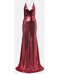 Alex Perry - Sequined Gown - Lyst