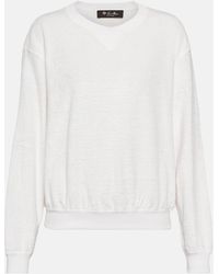 Loro Piana - Cotton And Linen Sweater - Lyst