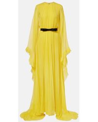 Givenchy - Belted Silk Gown - Lyst