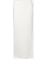 KHAITE - Lilth Crepe Jersey Pencil Skirt - Lyst