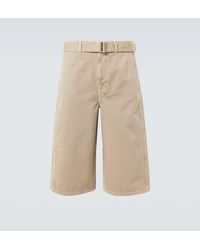 Lemaire - Twisted Denim Shorts - Lyst