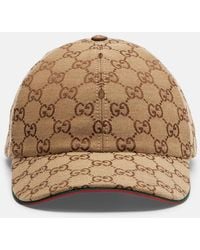 Gucci - Gg Supreme Canvas Cotton-Blend Baseball Cap - Lyst