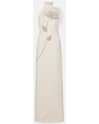 Rebecca Vallance - Robe Starlight Mit Kristallen Und Federn - Lyst