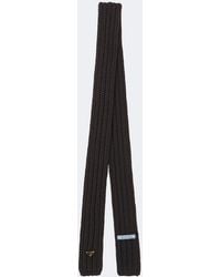 Prada - Virgin Wool Scarf - Lyst