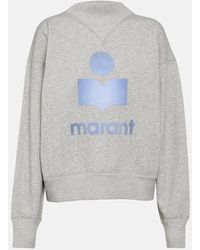 Isabel Marant - Moby Logo Jersey Sweatshirt - Lyst