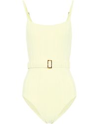 Solid & Striped Maillot de bain The Nina Belt - Jaune