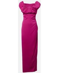 Vivienne Westwood - Long Ginnie Amber Draped Maxi Dress - Lyst