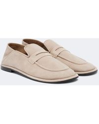 A.Emery - Clarence Suede Penny Loafers - Lyst