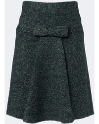 ShuShu/Tong - Bow-Detail Pleated Miniskirt - Lyst