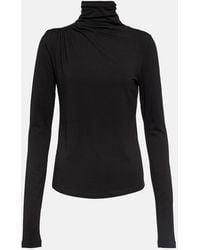 Isabel Marant - Lou Jersey Turtleneck Top - Lyst