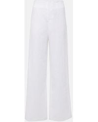Faithfull the Brand - Isotta High-Rise Linen Straight Pants - Lyst