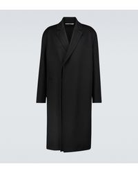 Valentino Mantel aus Wolle und Kaschmir - Schwarz
