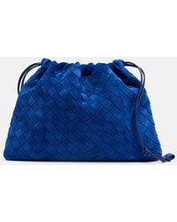 Bottega Veneta - Dustbag Intrecciato Suede Pouch - Lyst