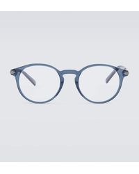 Dior - Runde Brille DiorBlackSuitO R6I - Lyst