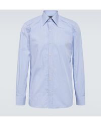 Tom Ford - Camisa en popelin de algodon - Lyst
