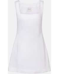 Posse - Alice Linen Minidress - Lyst