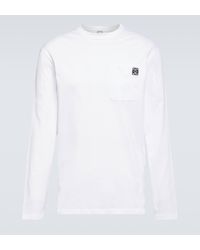 Loewe - Anagram Cotton Jersey T-Shirt - Lyst