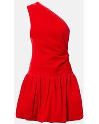 Patou - One-Shoulder Cotton Minidress - Lyst