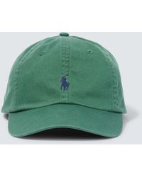 Polo Ralph Lauren - Cappello da baseball in cotone con logo - Lyst