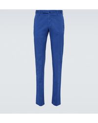 Slowear - Cotton-Blend Slim Pants - Lyst