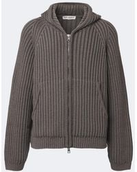 Our Legacy - Level Wool Zip-Up Hoodie - Lyst