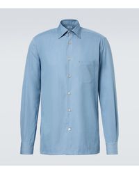 Kiton - Cotton Shirt - Lyst