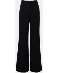 Chloé - Virgin Wool Wide-Leg Pants - Lyst