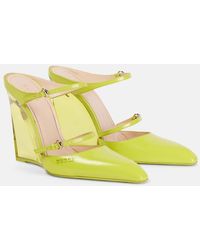 Gucci - Wedge Mule, Leather - Lyst