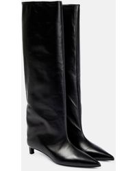 Jil Sander - Leather Knee-high Boots - Lyst