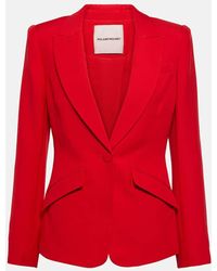Roland Mouret - Single-breasted Wool And Silk Blazer - Lyst