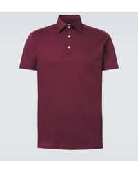 Kiton - Cotton Polo Shirt - Lyst