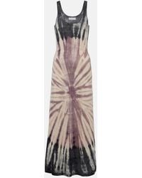 Gabriela Hearst - Beca Tie-Dye Cashmere And Silk Maxi Dress - Lyst