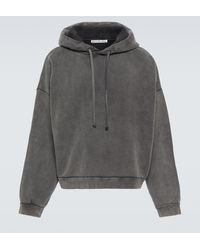Acne Studios - Faded Cotton Hoodie - Lyst