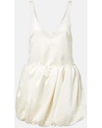 JW Anderson - Lace-Trimmed Minidress - Lyst