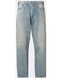 A.PRESSE - No. 37 Distressed Straight Jeans - Lyst
