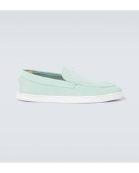 Christian Louboutin - Varsiboat Leather Boat Shoes - Lyst